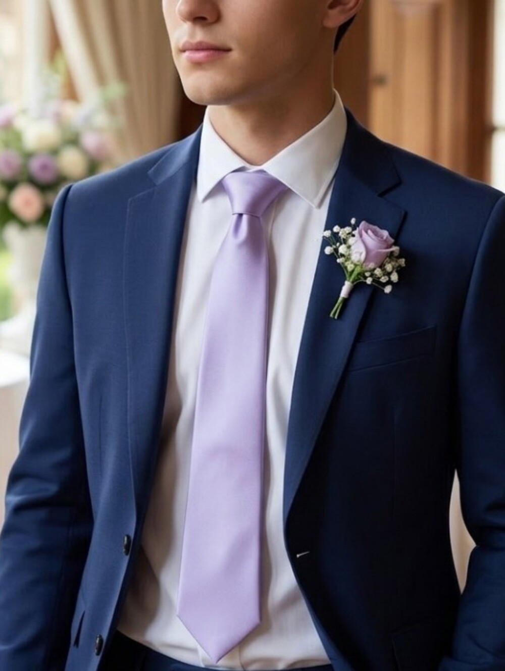 New Calvin Klein Purple Tie